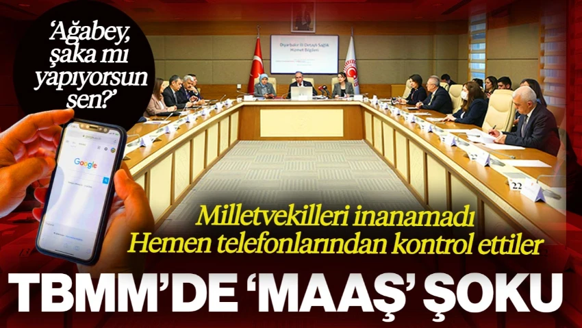 TBMM’de ‘Maaş’ Şoku! Milletvekilleri İnanamadı, Hemen Cep Telefonlarından Kontrol Etti