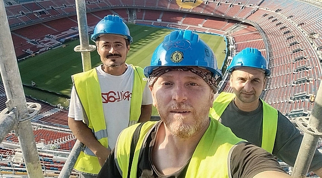 LİMAK BARCELONA CAMP NOU STADINDA 450 KAÇAK İŞÇİ ÇALIŞTIRDI!