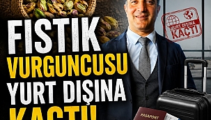Fıstık vurguncusu yurt dışına kaçtı!