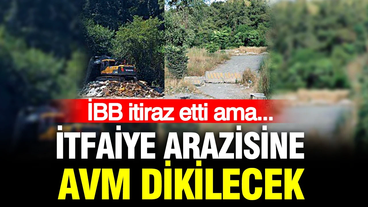 İtfaiye arazisine AVM dikilecek