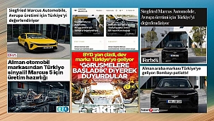Medyamız olmayan otomobil devini Türkiye’ye getirdi.. Hayırlı İşler