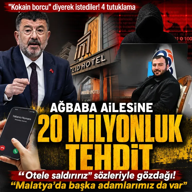 Veli Ağbaba'ya "20 milyon TL" tehdidi: İstanbul'dan Malatya'ya adam gönderdiler