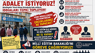 BEYLİKDÜZÜ BÜYÜKŞEHİR YÜCEL AKTAŞ ORTAOKULUNDA NELER OLUYOR? MİLLİ EĞİTİM BAKANLIĞINI GÖREVE ÇAĞIRIYORUZ!